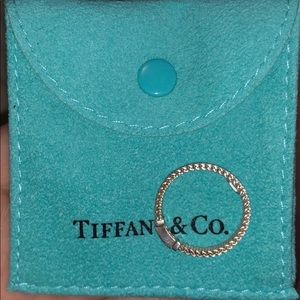 Tiffany & Co. Somer Set Mesh and Diamond Ring